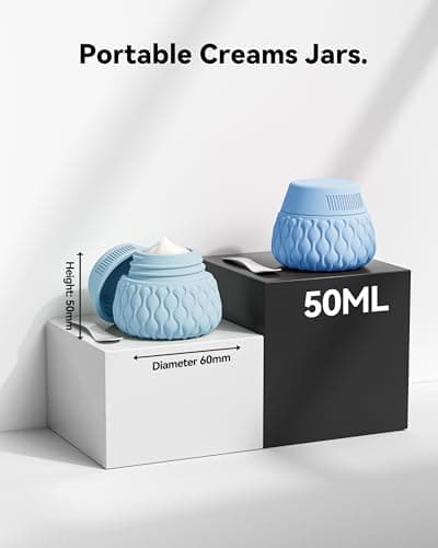 Silicone Travel Bottles & Containers Set for Shampoo and Conditioner — view 4