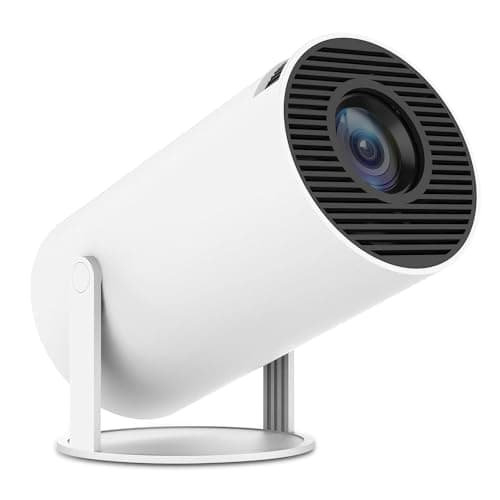Mini Projector with WiFi & Bluetooth, SUMTAB 2026 Upgraded Portable Projector, 1080P & 4K Support Video Projector, Smart Projector for Home Outdoor, Compatible with iOS/Android/Windows