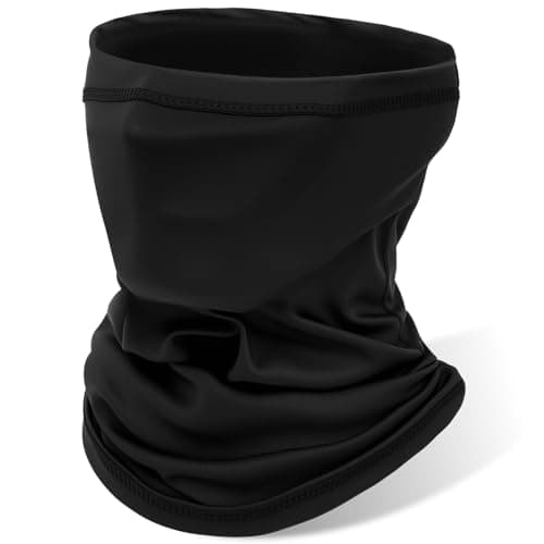 AOOWU Neck Warmer Snood for Men & Women, Winter Windproof Neck Gaiter Snood, Bandana Face Covering Mask, Face Covering Neck Gaiters, Multifunctional Bandana for Skiing Running Cycling