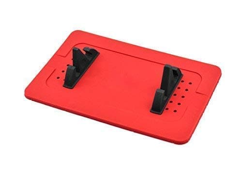 DreamLine Products Car Phone Holder Dashboard Mat - STANDARD Edition, Universal Mobile In Car Phone Mount For All Vehicles Cell Phones GPS, iPhone Plus 8 10 X, Samsung S9, HTC (RED) — view 3