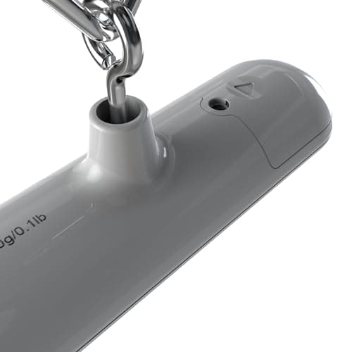 CAMRY Digital Luggage Scale Portable 50Kg Capacity Backlit LCD Overload Alert & Target Weight Battery Included, White — view 6