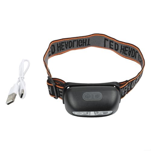 Gdfnmogo Rechargeable LED Headlamp With Motion Sensor, for ultra Bright — view 3