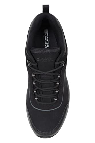 Mountain Warehouse Ramble Softshell Mens Waterproof Shoes - IsoDry Sneakers with High Traction Outsole & EVA Cushioning - All Season Walking, Hiking, Outdoors & Trekking Charcoal 9 — view 6