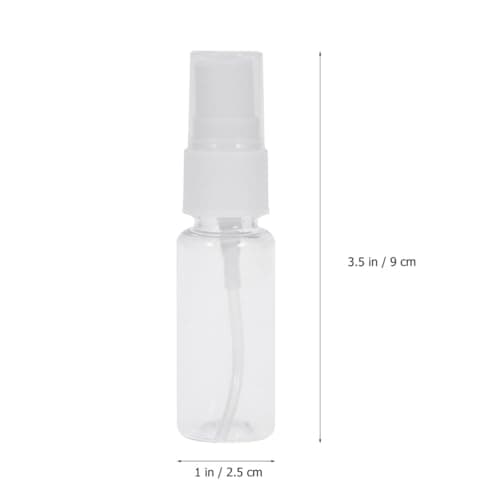 10 Pack 20ml Portable Refillable Plastic Spray Bottles for Travel — view 2