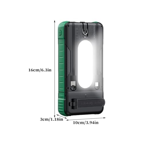 Solar Battery Bank 20000mAh Survival Battery Pack — view 5