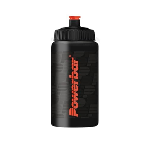 Powerbar - Sports Water Bottle - Leak-Proof & Dishwasher Safe, BPA-Free - 500 ml - Black
