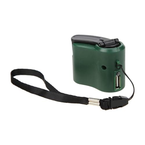 QLECXZI Emergency Portable Energy Generator With Hand Crank USB Charger For