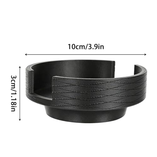Cup Holder Insert - 4 Inches Universal Anti Spill Portable - Sofa Mug Holder Adapter | for Mugs Water Bottles Cans Office Car RV Yacht Party — view 6