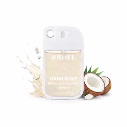Mist Hydrating Hand Sanitizer Spray Hand Care Set Women and Mens Gifts Birthday Gifts Germ & Virus Protection Travel Size- (Coconut)
