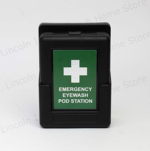 Emergency Eye Wash Pod Station 20ml Kit Blue Box & Wall Mount Bracket Kit — view 2