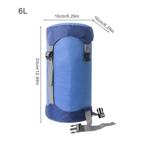 Adjustable Compression Bags for Storage Camping Stuff Sacks | Practical Sleeping Bag Stuff Sack Sleeping Bag Storage Sack for Clothes Blanket Pillow — view 5