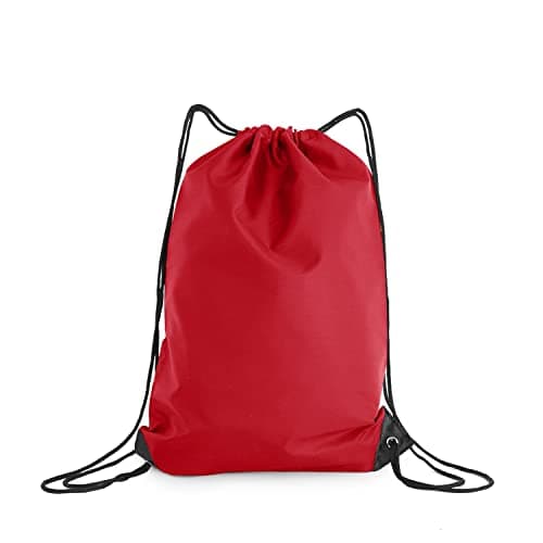 adam & eesa® Unisex Drawstring Gym Bags - Personalised Waterproof Sack with Carry Handles for Mens & Womens - Kids PE Swimming School Bag - Ideal for Beach, Holidays, Shopping, Yoga (7.5L Capacity)
