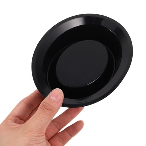 SHERCHPRY Portable Silicone Shaving Bowl for Men, Black Soft Shave Soap Mug with Versatile Use, for Home and Mixing Hair Dye, Travel-Friendly Beard Shave Container — view 4