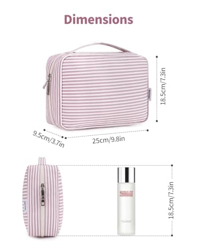 Narwey Hanging Toiletry Bags for Women, Travel Wash Bag for Toiletries — view 5