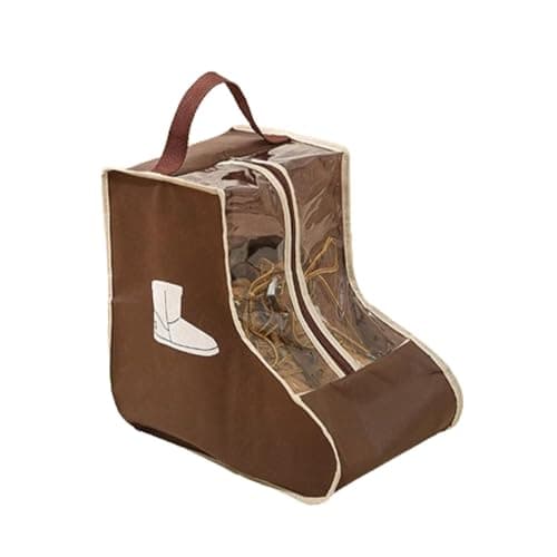 Work Boot Storage Bag - Dustproof Shoe Carrying Bag | Portable Boot Storage Bag With Handle, Protective Bag, Shoe Covers For Men, marrón, Short style, See description