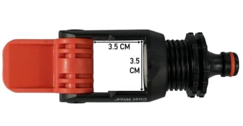 AP Supplies Orange Universal Tap Connector — view 4