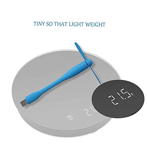 6 Pack Mini USB Fans,Portable Fan, Flexible Neck Cooling Fan, Quiet Travel Fan, Personal Portable Pocket Fan, Power Bank/Notebook/Laptop/Computer USB Desk Fan(color) USB Desk Fan Fan USB USB Desk Fan — view 4