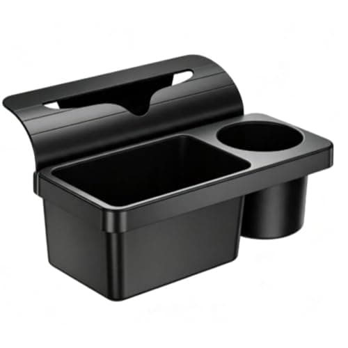 Tbest Car Window Cup Holder 9.06in Black Multi Slot Storage (Car Organizer) — view 3