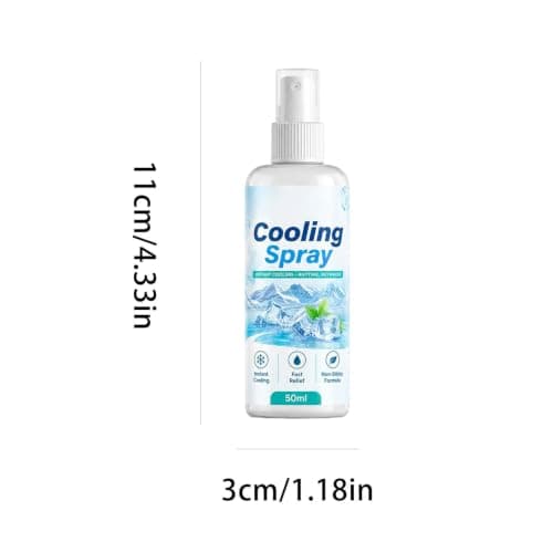 Cooling Spray for Hot Weather Portable Long-Lasting Lightweight Refreshing — view 6