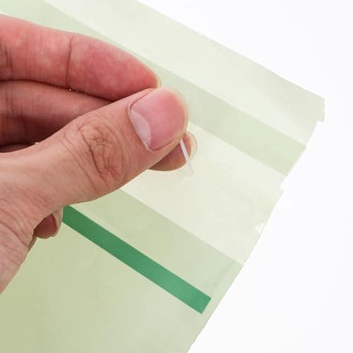 TINEASUR Disposable Storage Pe 10pcs Car Bags Garbage Material Green with Convenient No Trace Adhesive and Car Interior Use for Travel and Motion Sickness — view 3