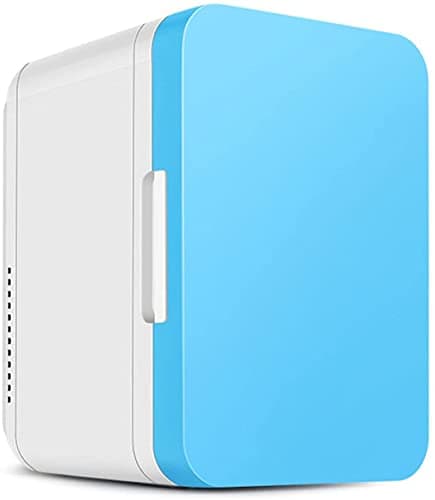 Mini Fridge, Car Fridge Freezer, 12V Car Refrigerator Cooler Box, Cools Or Heats and Provides Compact Storage, for Van, Truck, Vehicle, Boat, Camping, Road Trip, Outdoor and Home,Gold