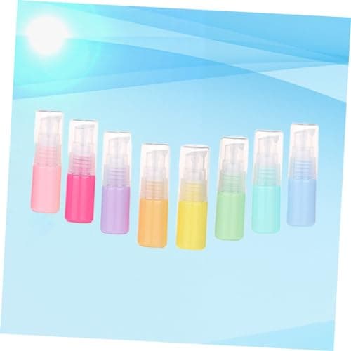 10ml Plastic Refillable Pump Dispenser Bottles 8 Pack for Travel — view 6