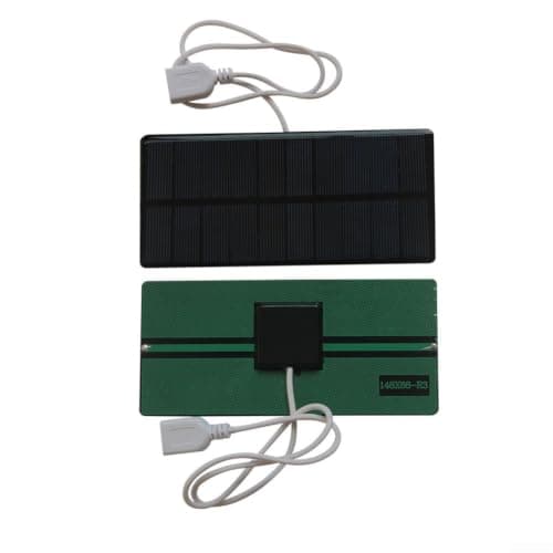 Hosrivae Portable USB Solar Panel 5V 2.5W Charger Board With USB Output For Smartphones And Power Banks, Outdoor Backup Charging For Travel Camping And Hiking Trips — view 2