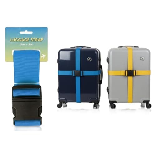 Luggage Straps Suitcases Tie Down Cam Buckle Assorted 1Pack
