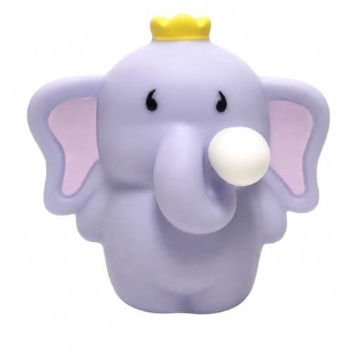 Elephant Squeeze Fidget Toy, Soft Sensory Stress Relief Toy, Cute Squishy Elephant Stress Ball for Kids & Adults, Anxiety Relief & Focus Desk Toy, Portable for Home, Office & Travel, Lavender