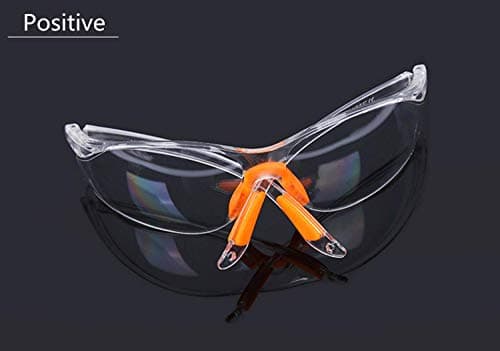 HONGCI 10 Pack Safety Glasses, Clear Goggles, Protection, Shatterproof, Anti-Fog Coating, Unisex, Age 8+ — view 3