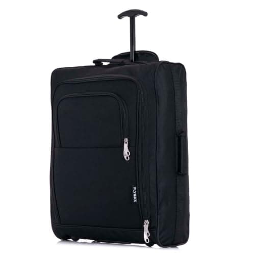 FLYMAX Ryanair 40x30x20 Carry on Suitcase Approved Underseat Cabin Bag Case Lightweight Hand Luggage 1.2g 24L