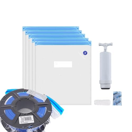 3D Printer Filament Bag - PP, Storage Vacuum Kit, Nylon Carbon Fiber Vacuum Compression Storage Dust Bag, Spool Storge Sealing Bags Kit | Pla Dryer Tool for Nylon Carbon Fiber Spools, Vacum