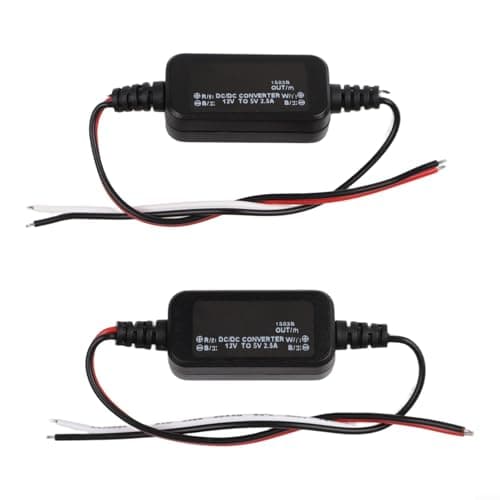 2pcs DC Voltage Reducer 12V to 5V 2.5A Converter — view 2