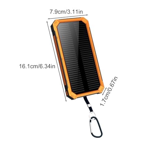 Solar Power Bank Small Power Bank with Flashlight — view 6