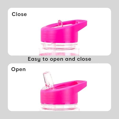 Top Linen (NW) Ltd LOL Surpries 650ml Kids Water Bottles with Straw, Back to School Supplies Girls Water Bottle - Surpries Water Bottle For Girls Pink. — view 3