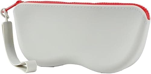 Silicone Eyewear Organizer Pouch, Portable Zipper-style Sunglasses Case