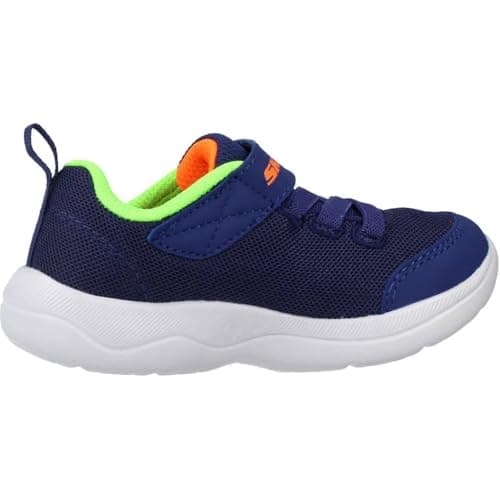 Skechers Boys' Mini Wanderer Trainer, Navy, 8 UK Toddler — view 5