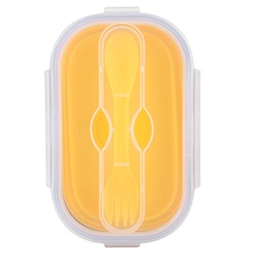 Rengue Silicone Folding Lunch Box 800ml, Food Container for Microwave and — view 5