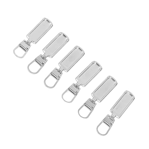 Multi-Purpose Zipper Replacement Kit, 6-Pack Colored Silver Zippers for Clothing Repair, Luggage Fix, Backpacks and Bags for Travelers, Outdoor Enthusiasts, Daily Use — view 3