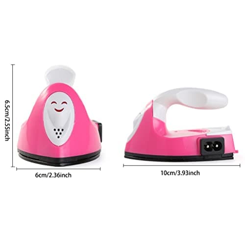 Portable Mini Electric Iron, High Temperature Constant Ceramic Heating Iron, Quick Ironing Tool for Craft Lovers (UK PLUG) — view 2