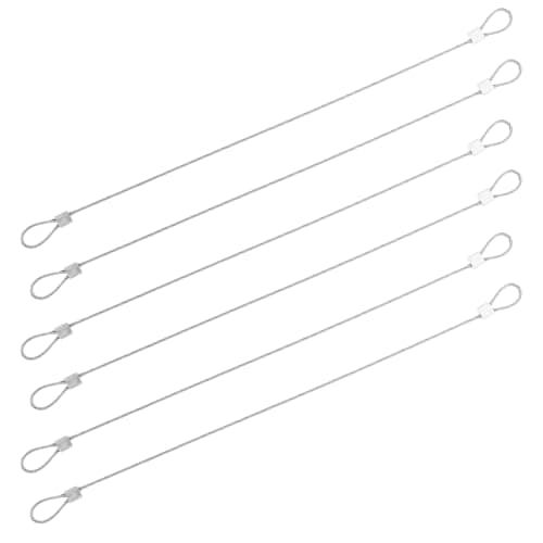 DIYEAH 6 Pcs Stainless Steel Tethers for Action Camera Accessories