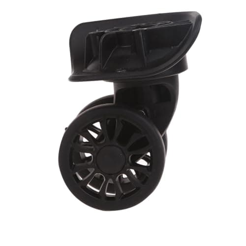 A89 GepäCkräDer Suitcase Double Row Wheels Hardware Repair Kit 360° Spinner Wheels Robust Wheel 1 Pair Black — view 4