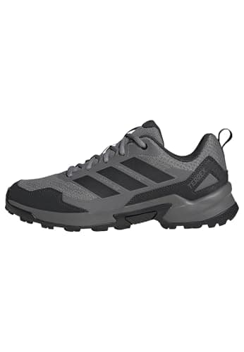 adidas Men's Terrex Eastrail 3 Hiking Shoes, Grey Three/Carbon/Core Black, 9 UK