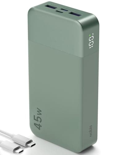 NOBIS 45W Power Bank Fast Charging 20000mAh Portable Charger