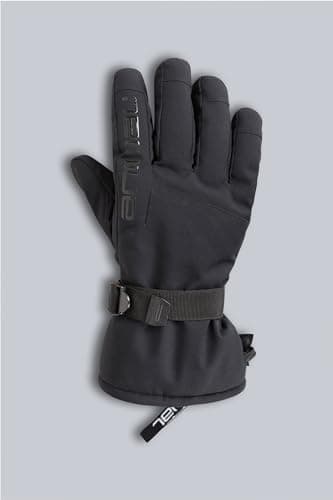 Animal Mens Edge Ski Gloves - Waterproof with PrimaLoft® Gold Insulation & Adjustable cuffs - Best for Spring Summer, Skiing, Snowboarding & Outdoors Jet Blac M — view 5