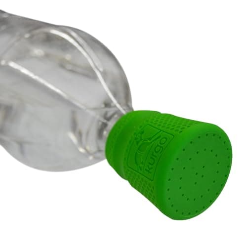Kurgo Mud Dog Travel Shower - Portable Pet Shower for Adventure Dog Cleaning - Easy Bottle Shower Cap - Dishwasher Safe Silicone Shower Sprayer - Camping Pet Bath Accessory