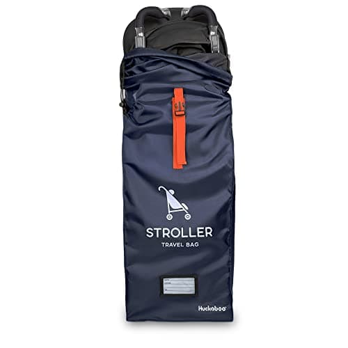 Huckaboo Stroller Travel Bag - Umbrella Stroller Buggy Travel Bag for Airplane, Navy — view 4