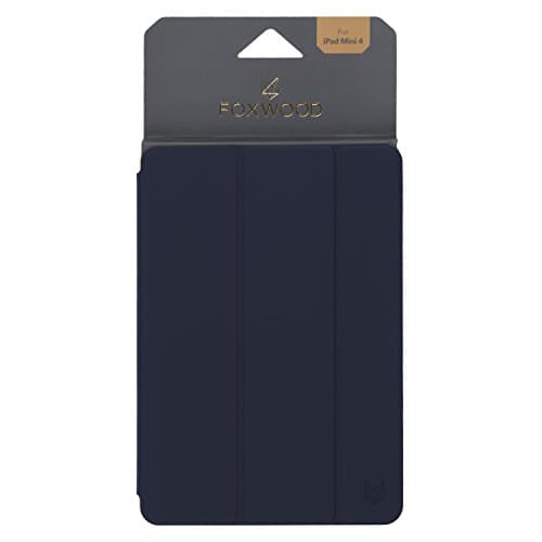 Foxwood Folding Lightweight Protective Case and Stand for iPad Mini 4 - Navy — view 2