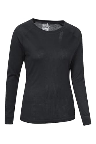 Mountain Warehouse Talus Womens Thermal Baselayer Top Black (R 10 — view 4