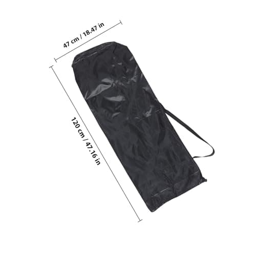 Baby Stroller Travel Bag for Airplane Gate Check Oxford Cloth Black — view 2